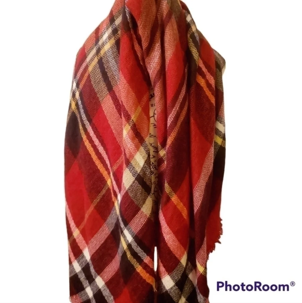 BLANKET Scarf Plaid